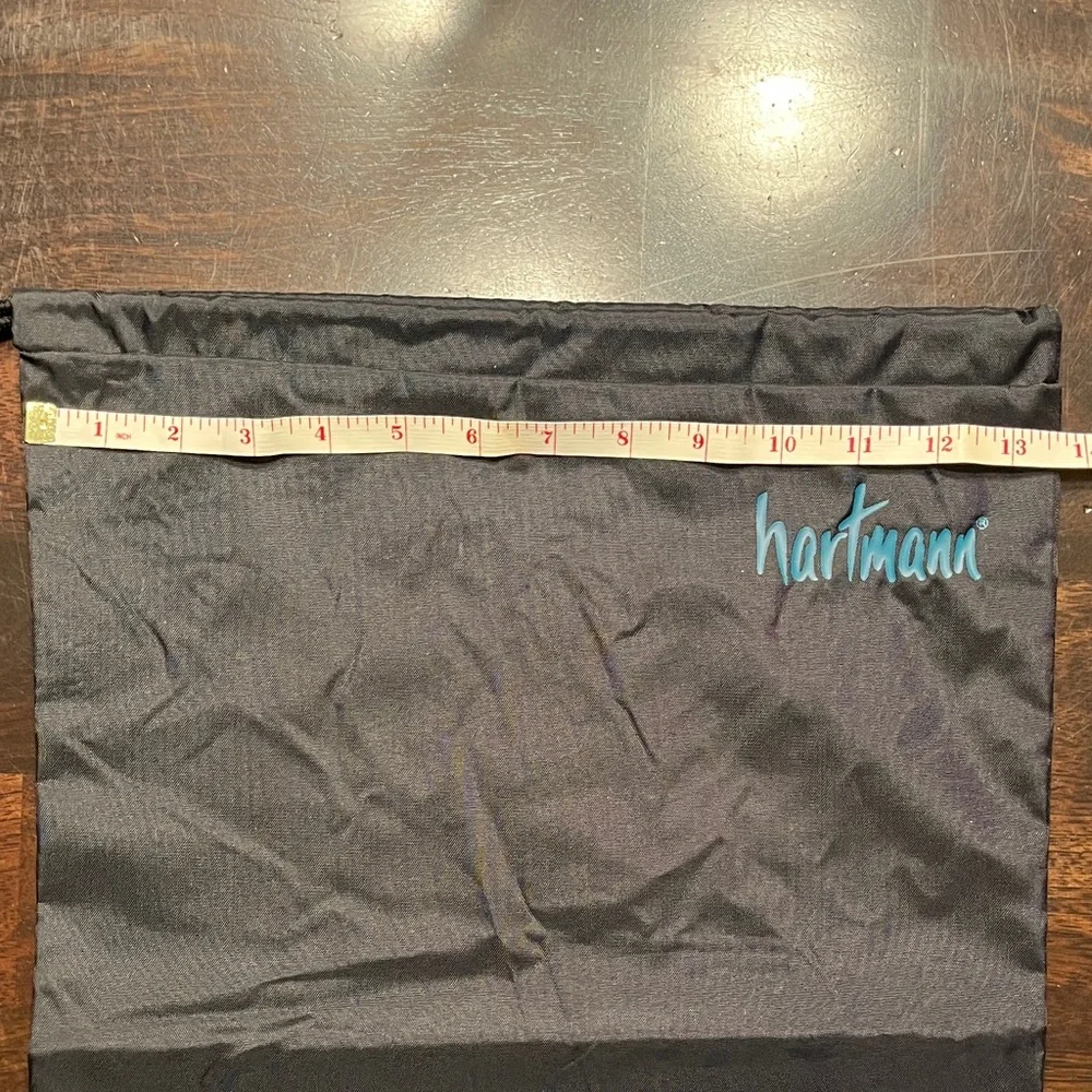 Hartmann Luggage Black Nylon Storage Bag 13” x 19”